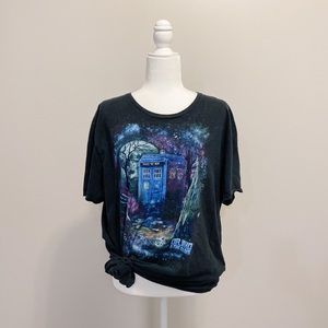 Dr. Who and the Daleks Sci-Fi Graphic Tee Size XL